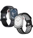 Rubber Strap For Apple Nike Sports Watch