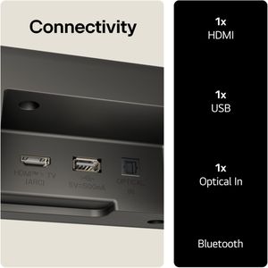 LG Bluetooth Soundbar – Wireless Home Audio Speaker