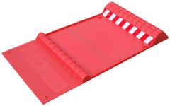 Maxsa Innovations 37359 Universal Red Right Parking Mat for Car (Red)