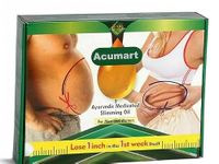 Acumart Belly Fat Burning Tummy Oil & Cream – Weight Loss & Skin Tightening (200ml Oil+ 200g Cream)