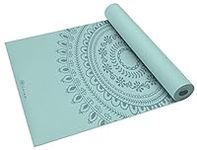 Gaiam Premium Print Yoga Mat, Marra