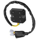 Riloer Motorcycle Voltage Regulator Rectifier, Fit for Ho-nda VT750 Shadow Spirit VT750DC 2001-2007, 31600-MCR-A01