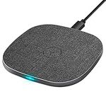 Wireless Charger, Wireless Charging Pad for iPhone 15/14/13/12/11/Pro Max/XR/X/8 Plus,15W Max Fast Wireless Charger for Samsung Galaxy S21/S20/S10/S9/S8,HUAWEI Mate RS/P30 Pro and other Qi Phone