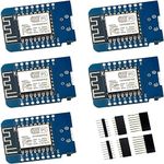 ESP8266 ESP-12F Mini NodeMCU Lua 4M Bytes WiFi Module with Pin Headers 5pcs