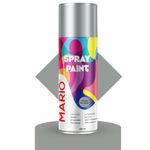 Mario Spray Paint – 1300 High Heat Silver (400ml) | Heat Resistant Silver Spray Paint for Exhaust, Engine, Muffler & Automotive Parts