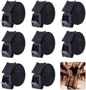 MOOCY Lashing Straps with Buckles,Adjustable Kayak Tie Down Straps Padded Cam Buckle Cargo Strap,Roof Rack Cinch Strap for Cargo, Luggage, Motorcycles, Truck, SUV, Car Roof Rack,SUP Surfboard