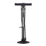 Dunlop Bike Pump 12Bar - Dunlop, Schrader, and Presta Valve Pump - Bicycle and Car Tyre Pump Incl. Adapters for Water Toys and Balls - Also for Scooter Tires - 67.5 x 22.1 cm