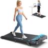 Walking Pad with Incline, RUNIMON 5 in 1 Treadmills for Home & Office, Under Desk Treadmill, 2.75HP Brushless Portable Compact Walking Pad Treadmill,LED Display,Remote&APP Control,No Installation