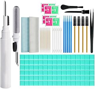 MUIIGOOD Airpods Cleaner Kit 221 Pcs Earbud Cleaning Putty Remove Ear Wax Phone Cleaning kit Cleaner Pen Brush Microfiber Cloth for Airpods Pro/1/2/3 Charging Case Headphones Camera Hearing Aids
