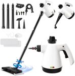 Steam Mop, Detachable Steam Cleaner 16-in-1 Lightweight Handheld Steamer for Hardwood Floors, Home, Tile, Clothes, Windows Cleaning