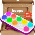 Boppo Screen-Free Learning Tablet for Kids, 50+ Pre-Loaded Games | Travel-friendly games & activities, fun for the whole family, no WiFi needed, 32GB of storage, interactive audio sensory play