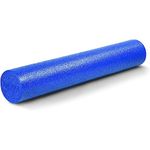 Yes4All Blue - 36in Foam Rollers for Muscle Massage, Soft-Density Round PE Foam Roll for Yoga Exercise & Physical Therapy