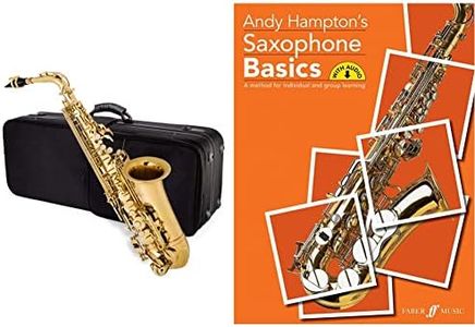 Jean Paul USA Alto Saxophone (AS-400GP) & Saxophone Basics Pupil's book