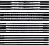 RtottiM 24 Pcs Carbon Steel Scroll Saw Scroll Saw Blades 127mm Pinned Woodworking Power Tool Accessories for Wood Metal Plastic Cutting Sawing Carve