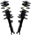 AutoShack Front Complete Struts Coil Springs Assembly Pair of 2 Driver and Passenger Side Replacement for 2014 2015 2016 2017 2018 2019 Toyota Corolla 1.8L FWD CST100826PR