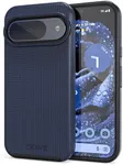 Crave Dual Guard for Google Pixel 9 Case and Pixel 9 Pro Case, Shockproof Protection Dual Layer Case for Google Pixel 9 and Pixel 9 Pro - Navy