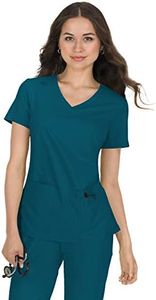 koi Basics 374 Women's Katie Scrub Top Caribbean M