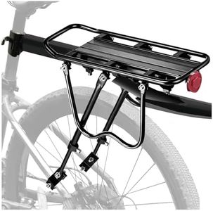 Vikooyes Bicycle Bike Cargo Rack Rear Bike Rack for Back of Bike Mountain Bicycle Cargo Rack Bike Pannier Rack Bike Luggage Carrier Rack