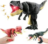 Toybot Dinosaur Toys - The T-Rex Dinosaur Toy with Biting Roaring Function, Simulation Sound Effect Will Shake Head Swing Tail Realistic Actions Best Gift for Kids (Color As per Stock )