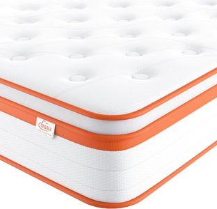 TeQsli 3FT Gel Memory Foam Mattress – Single Bed Comfort