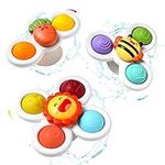 Hooku 3 Pcs Suction Cup Spinner Toy