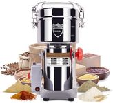 Goldtouch 750g Grain Mill Grinder 2800W Electric Stainless Steel Grain Grinder High-Speed Pulverizer Powder Machine for Dry Wheat, Oats, Corn, Pepper and Coffee Beans (750g Swing Type)