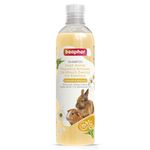 Beaphar Small Animal Shampoo, Enriched with Camomile & Aloe vera, Specially Formulated for Rabbits, Guinea Pigs, & Other Small Animals, For Health Shiny Coats, Vegan, Mild & pH Neutral, 250 ml