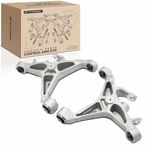 A-Premium 2 x Rear Lower Control Arm with Bushing, Compatible with Jaguar XF 2009-2015, XFR 2010-2015, XFR-S 2013-2015, XJ 2011-2019, XJR 2015-2017, XJR575 2018-2019, XK 2007-2015, XKR, S-Type