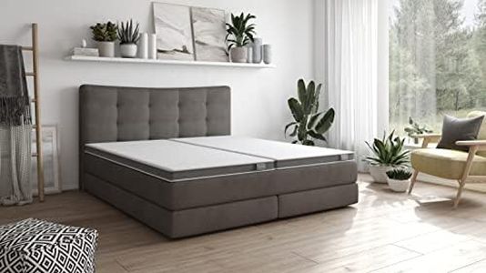 Traumnacht Exklusiv Visco / Kaltschaum Duo Topper mit Visco- und Kaltschaum Seite, einfach wenden, 140 x 200 cm, weiß, Öko-Tex zertifiziert, produziert nach deutschem Qualitätsstandard