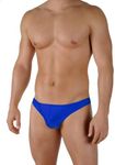 Gary Majdell Sport Mens New Solid Royal 2 Thong Swimsuit Small