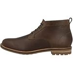 Clarks Men's Foxwell Mid Chukka Boots, Brown Beeswax Leather Beeswax Leather, 11 UK