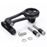 KREMORV Bike Mount Adjustable Out Front Extended Bicycle Computer Mount for Garmin Edge