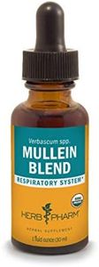 Herb Pharm Certified Organic Mullein Blend Extract for Respiratory System Support - 1 Ounce