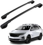 Roof Bars fit for Chevrolet Equinox 2018-2020 2021 2022 Aluminum Cross Bar Replacement for Rooftop Cargo Carrier Bag Luggage Kayak Canoe Bike Snowboard Skiboard