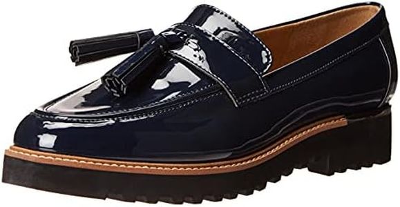 Franco Sarto Women's Carolynn Loafer, Inky Navy, 10 Wide