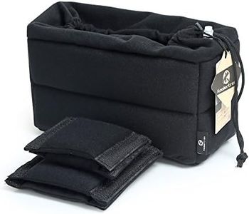 Koolertron Shockproof Camera Photo Bag for SLR SLR TLR Camera Insert Partition Padded Case for Sony Canon Nikon DSLR Shot Or Flash Light