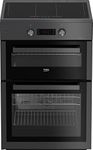 Beko BDI6C55FA 60cm Electric Cooker with Induction Hob - Anthracite - A/A Rated