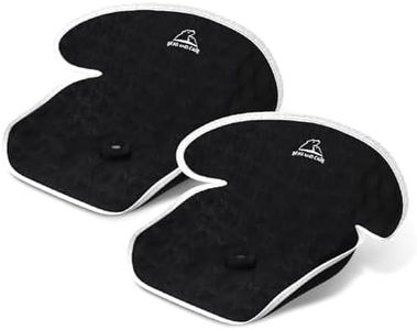 Bear and Care - Piddle Pads - Strollers, Bouncers & Car Seat Pad, Waterproof & Machine-Washable Cover on Car Potty for Toddler Toilet Training (Black, Pack of 2)