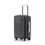 Mokobara The Aisle Trunk Cabin Luggage | 40L Capacity |Polycarbonate Shell & YKK Zippers | TSA-Approved Lock & Super Silent Ninja Wheels |Ideal for Short Trips | Black | Crypto