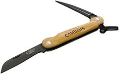 Camillus Ti Marlin Spike Pocket Knife, Bamboo Handle, 7.5" (18589), Brown