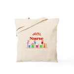 CafePress MORE NICU Nurse Tote Bag Natural Canvas Tote Bag, Reusable Shopping Bag