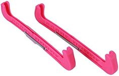 Keenso 2Pcs Plastic Skate Guards, Skate Blade Guards Durable Blade Protective Guard For Most Sizes(Pink) Other Extreme Sports