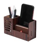 9br Desk Organizer with Drawer Desktop Office Stationery Storage Box Desk Accessories Mobile Holder Table Organiser Study Table Office Table Desk Organizer(Pen & Card Holder 200)