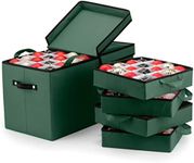 ZOBER Christmas Ornament Storage Bo