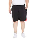 Bigbanana Men's Regular Fit Shorts (Fletcher,Black,8XL)