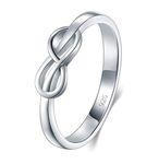 Rings For 2 Infinity Sterling Silvers