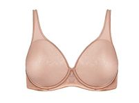 Wonderbra Womens Plus Support Underwire Full Coverage Bra, TOFFEE JACQUARD, 38C US