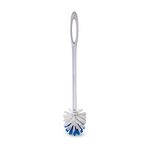 Kleeno by Cello Eco Round Toilet Brush, 1pc, Blue and White