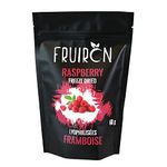 Fruiron Freeze Dried Whole Raspberries - 60 g (2.12 oz) | Pure Freeze Dried Fruit, All Authentic, No Additives, Product of Canada