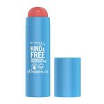 Rimmel London Kind & Free Multi-Stick, For Cheeks and Lips, Hydrating, Buildable Color, Vegan Formula, Clean Formula